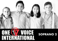 Soprano 2 (Vocal Range: B3-D5) | One Voice Children International Choir